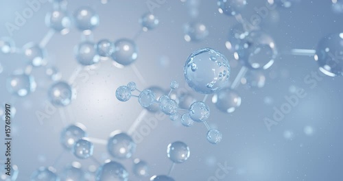 Wallpaper Mural Acesulfame potassium rotating 3D model of artificial sweetener, seamless looped video
 Torontodigital.ca