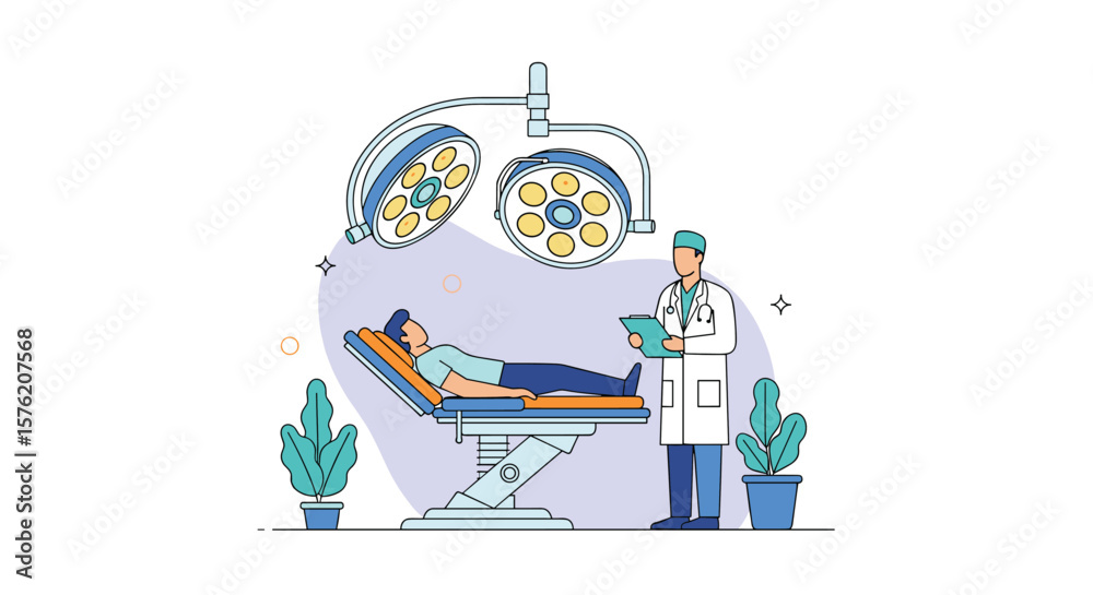 Obraz premium Advanced surgical procedures performed by expert medical professionals with care
