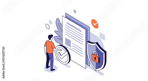 Document security and data protection compliance management