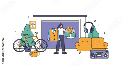 Declutter your home sell your unused items easily find secondhand treasures