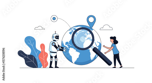 Ai powered global search and analysis of information and data