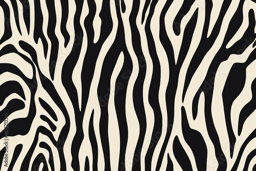 Zebra patterned tile design seamless animal print repeating zebra motif textured zebra skin hand drawn pattern. Zebra skin pattern. Animal background