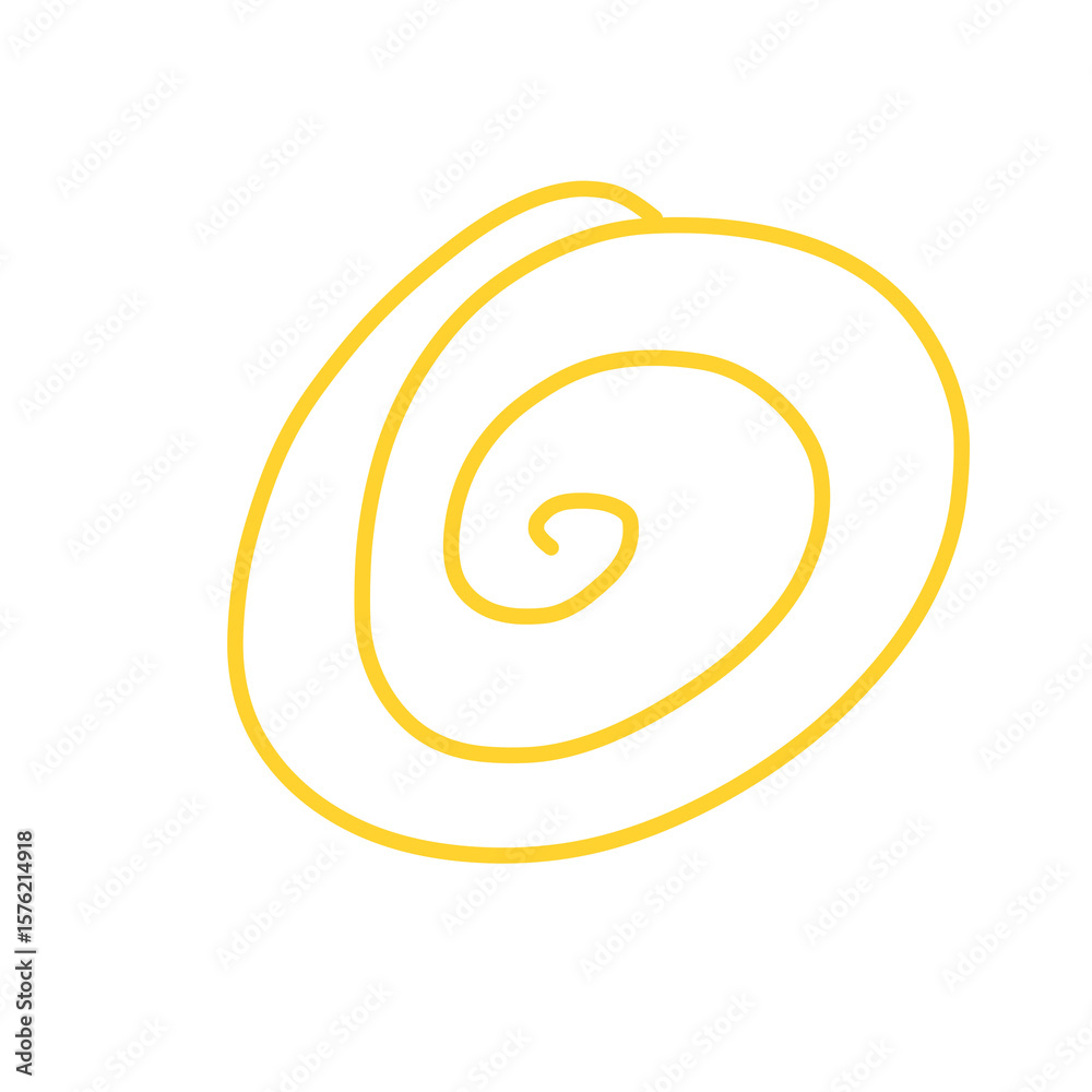 Doodle line art finger prints circle illustration cute icon that can be used for sticker, book, mandala, scrapbook, icon, decorative, etc. with aesthetic colorful yellow color Doodle line art finger prints circle illustration cute icon that can be used for sticker, book, mandala, scrapbook, icon, decorative, etc. with aesthetic colorful yellow color