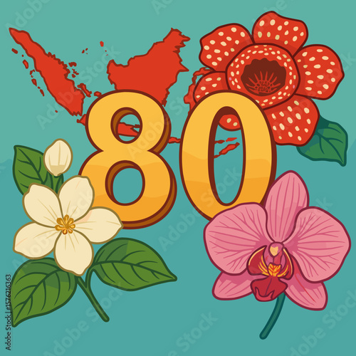 Celebrating 80 Years Indonesian Floral Design