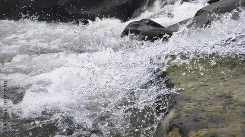 Soothing Mini Waterfall in Slow Motion