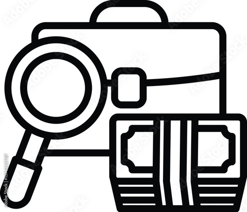 Hidden Briefcase Icon 