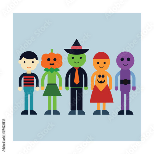 Halloween friends