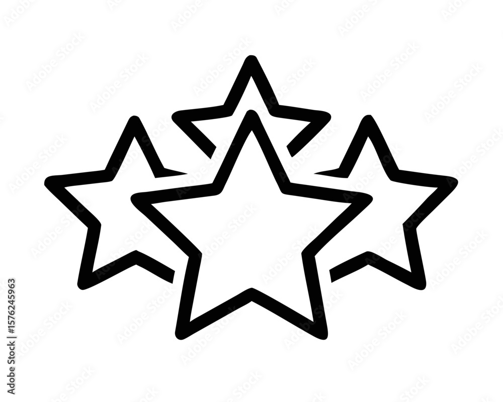 silver star on a white background silver star on a white background