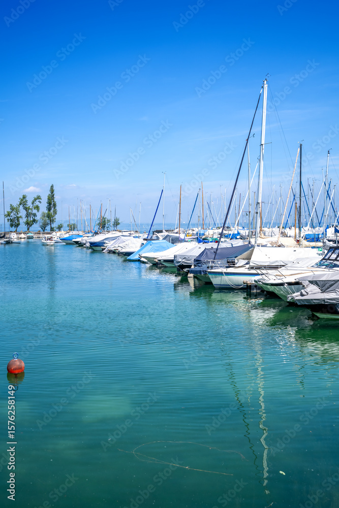 Obraz premium Romanshorn, Bodensee, Schweiz