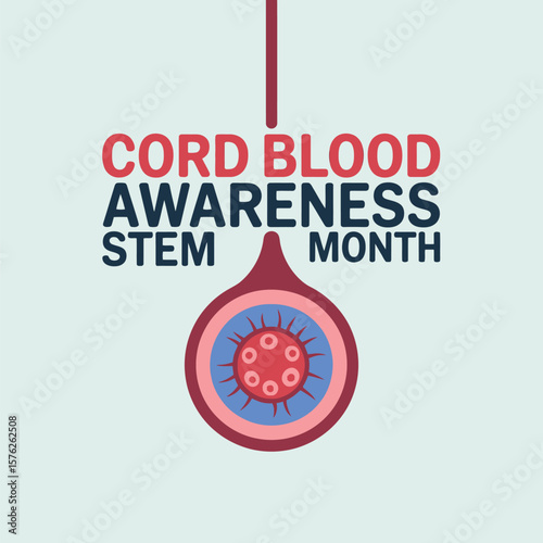 Cord Blood Awareness Month with Stem Cells Image