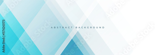 Light blue and white abstract minimalist background with diagonal geometric lines and shapes.