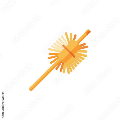 reusable straw brush bristles cleaning tool