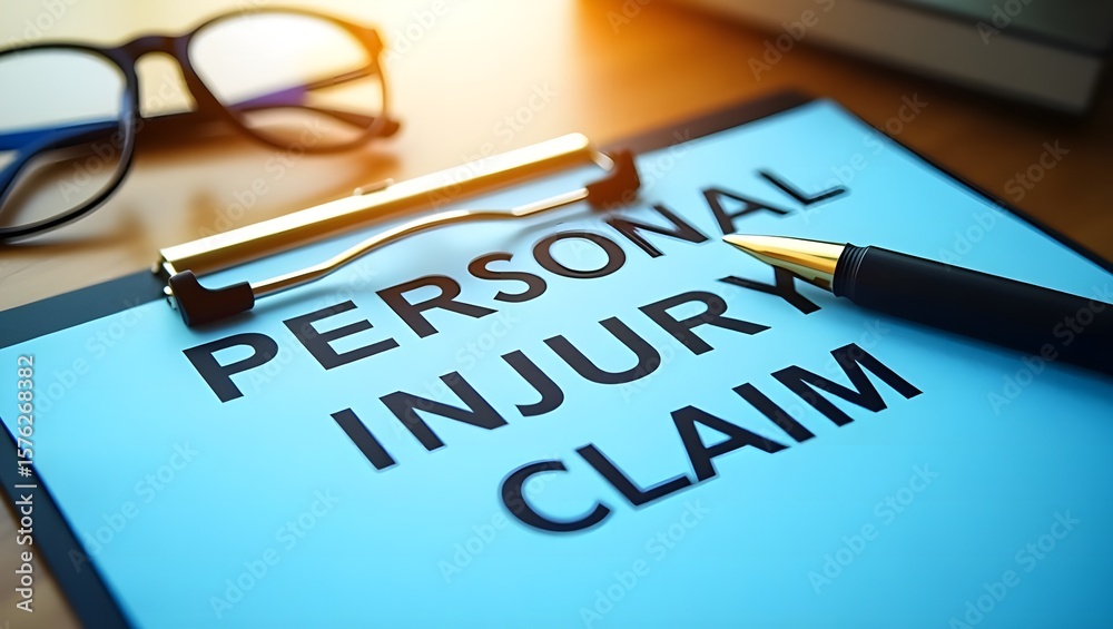 Fototapeta premium personal injury claim