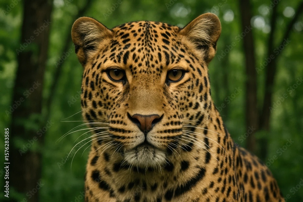 Fototapeta premium A Study in Wild Eyes