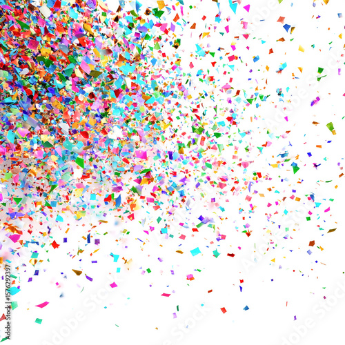 Colorful Confetti PNG with Transparent Background

