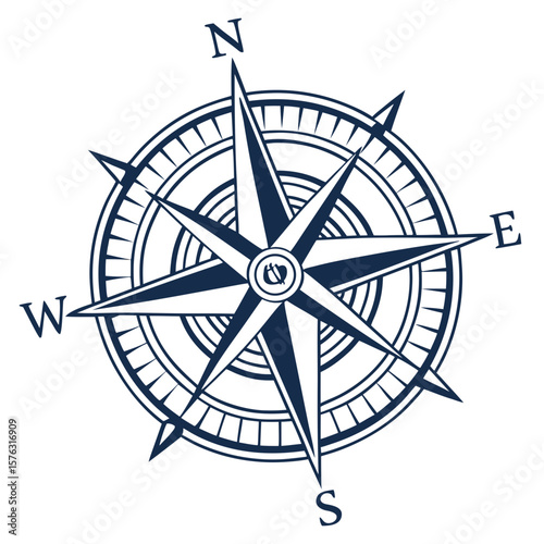 compass and map