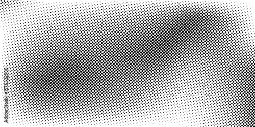 Grunge halftone gradient background. Faded grit noise texture