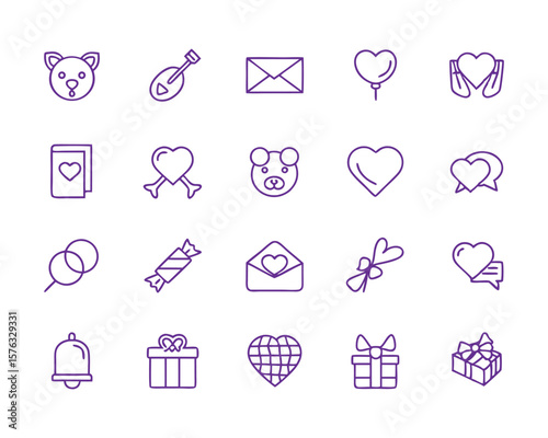 rat icon set