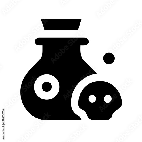 witch potion Halloween icon