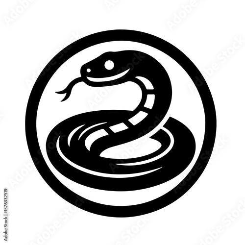  Minimal Snake Coiled Up