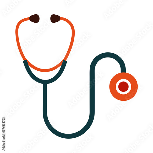 stethoscope with heart