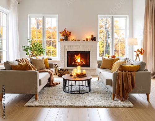 Cozy autumn living room (5)