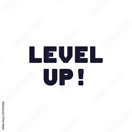 Level Up: Motivational Graphic for Gamers & Professionals