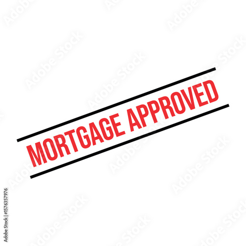 Mortgage Approved Letter Rubber Stamp Template