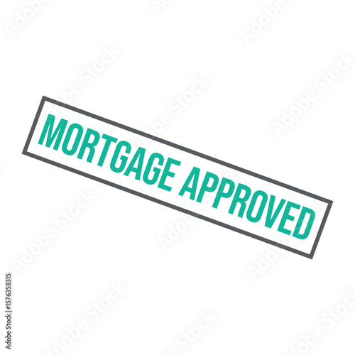 Mortgage Approved Letter Rubber Stamp Template