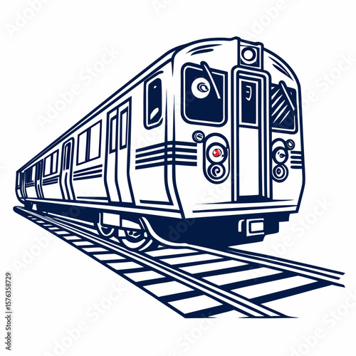 train vector illustration