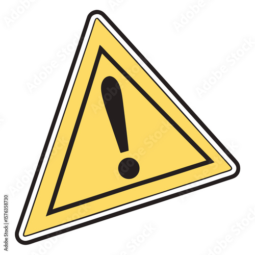 exclamation danger sign