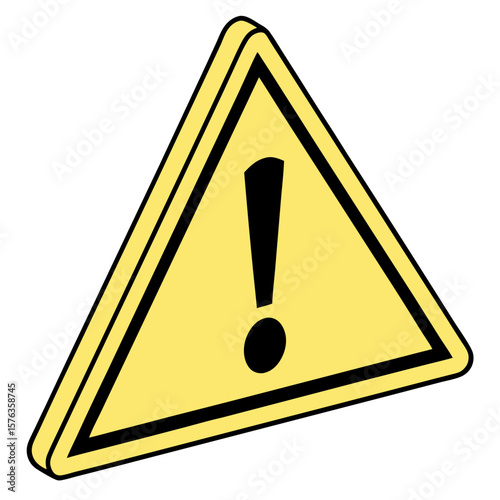 exclamation danger sign