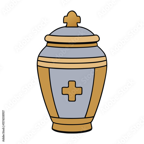 A funeral cremation urn is a dignified container designed to hold and honor the ashes of a loved one, symbolizing remembrance, respect, and eternal memory.
