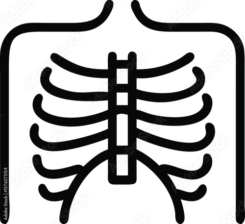 chest x-ray icon