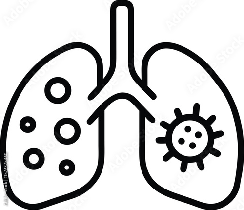 Lung Cancer Icon