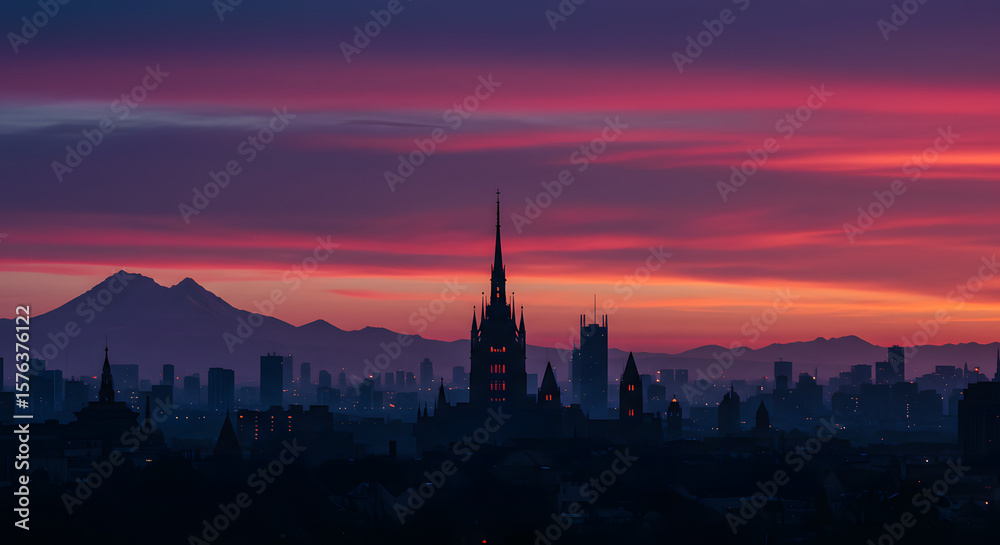 Fototapeta premium AI Desktop Background: Futuristic Digital Intelligence Wallpaper