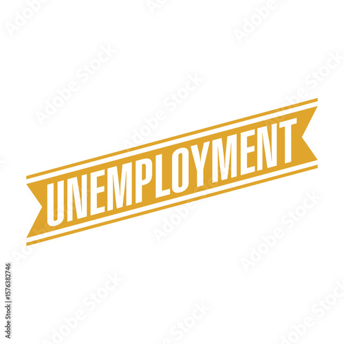 Unemployment Letter Rubber Stamp Template Design