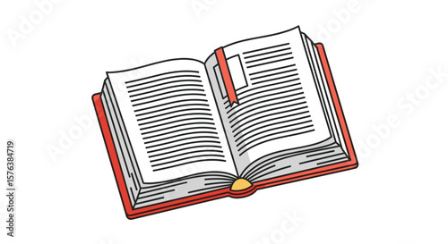 Discover the world of knowledge and information within the pages of an open book a gateway to learning and understanding