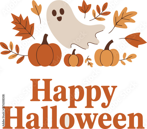 Happy Halloween Vector Illustration