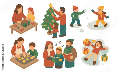 Festive family holiday activities and iconic winter traditions for seasonal fun