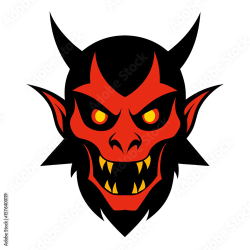 red devil head
