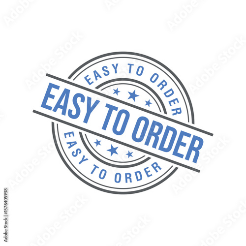 Easy to Order Letter Rubber Stamp Template Design