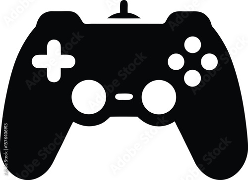 Game Pad Vector Icon Stock Vector
