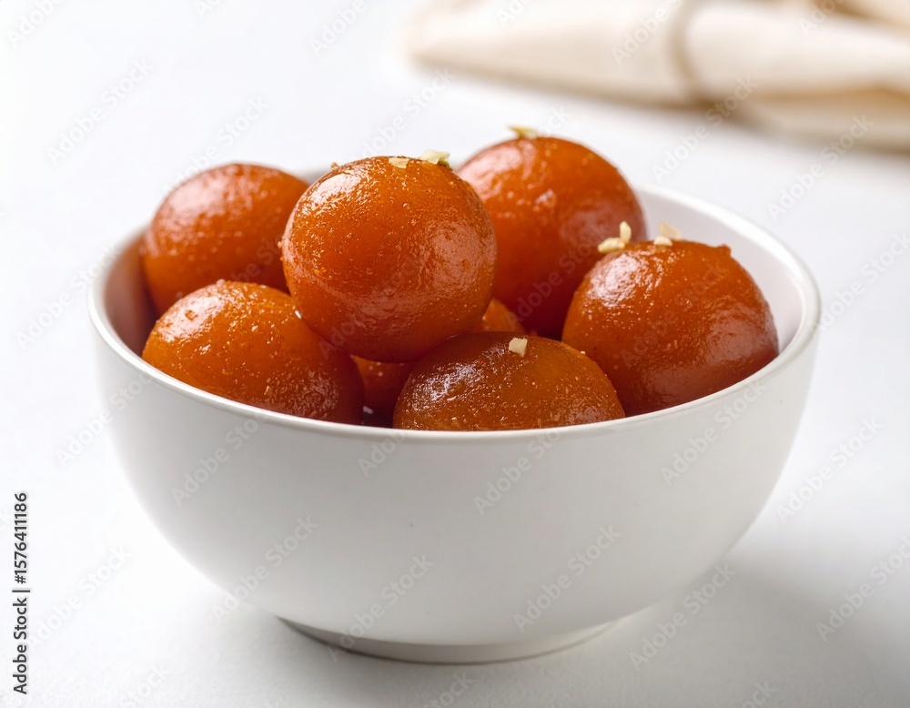 Gulab jamun indio en almíbar Gulab jamun indio en almíbar