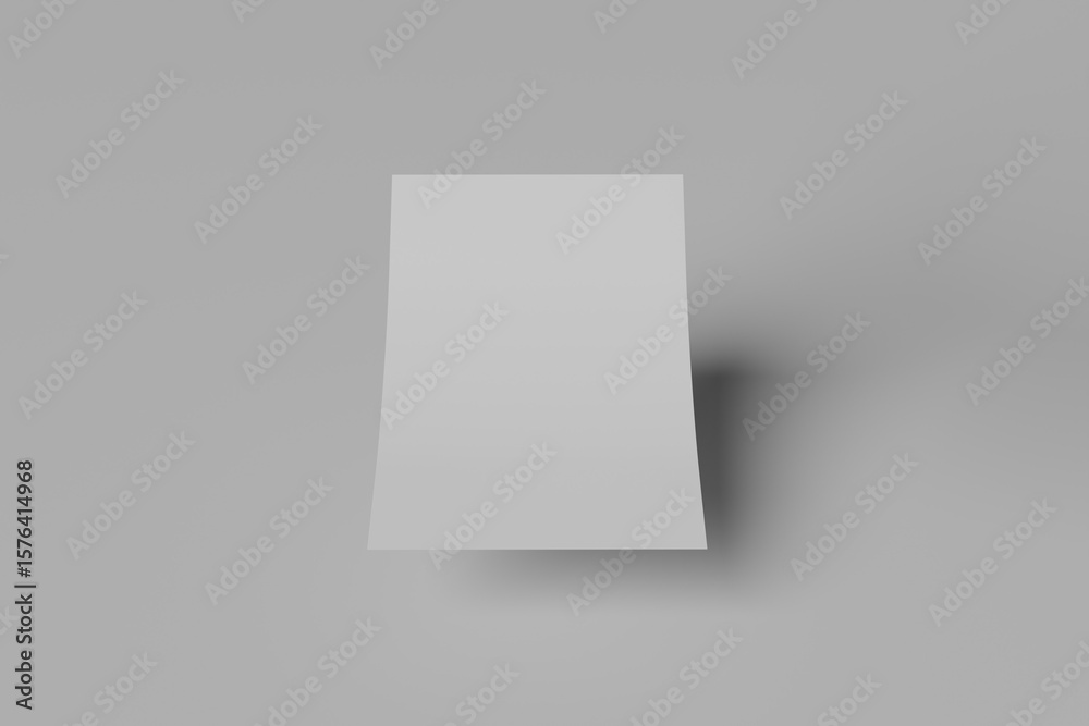 Naklejka premium A4 FLYER MOCKUP