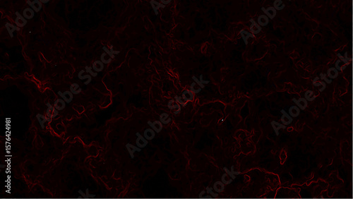 Abstract dark background featuring a subtle blend of deep black and crimson red hues with neural circuits or molten lava flows. Organic and smoky, with a low-light, mysterious ambiance ideal for sci-f