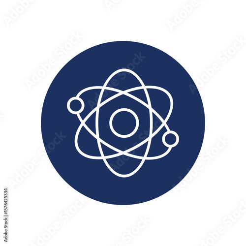 Physics icon vector