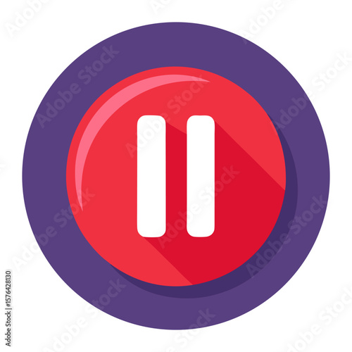 Pause music button