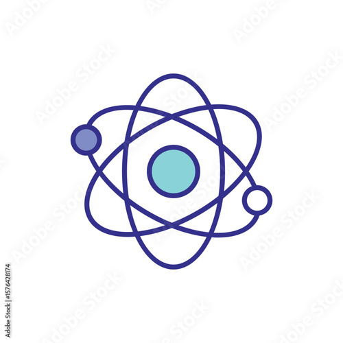 Physics icon vector
