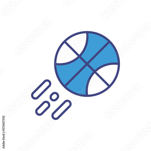 Basket Ball icon vector